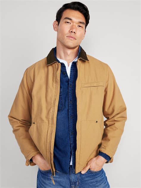 old navy canvas jacket.